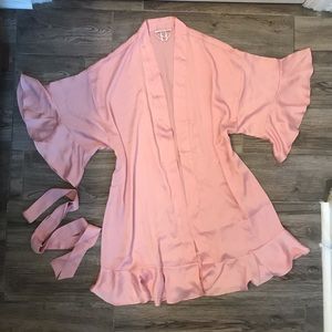 Victoria Secret Silky Satin Kimono Robe